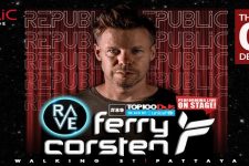 Ferry Corsten Live at Republic Nightclub Pattaya, DJ in Pattaya, Pattaya Club