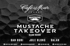 Mustache Takeover at Cafe del Mar Phuket, dj event in Phuket